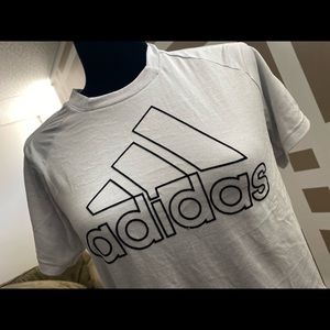 Adidas t shirt light Grey